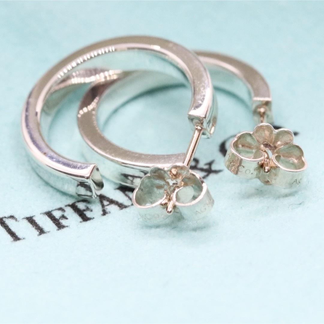 Tiffany & Co. - ティファニー ナローフープ ピアス シルバー スモール