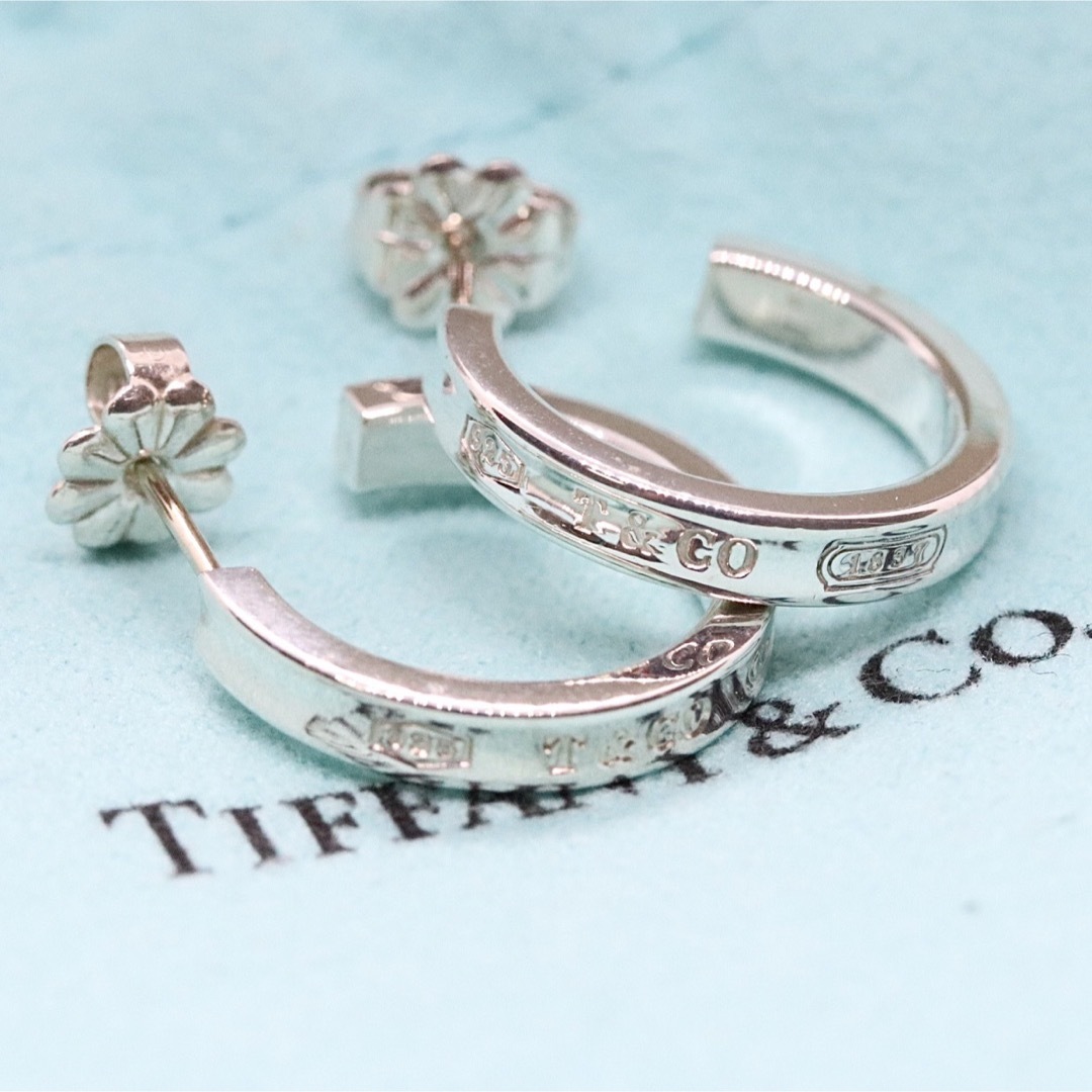 Tiffany & Co. - ティファニー ナローフープ ピアス シルバー スモール