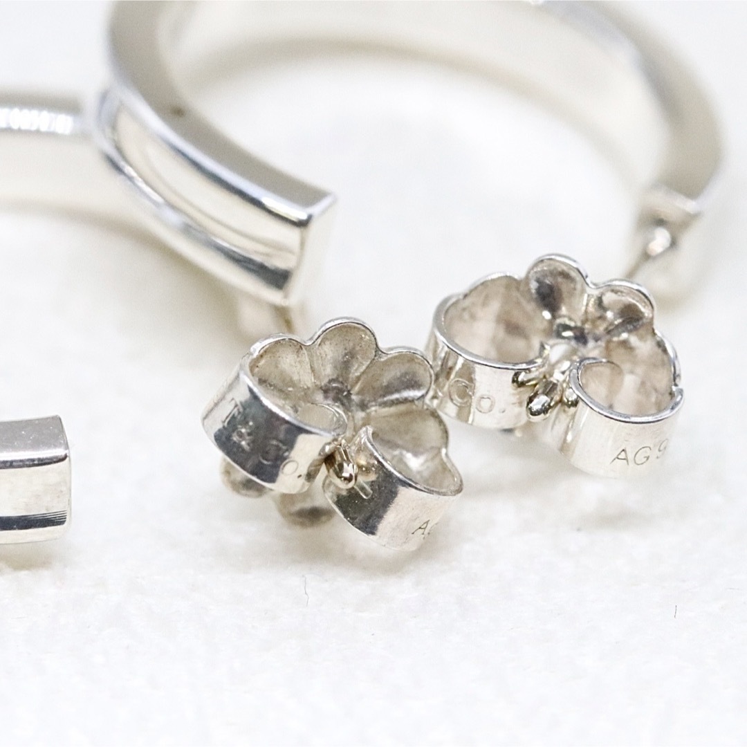 Tiffany & Co. - ティファニー ナローフープ ピアス シルバー スモール