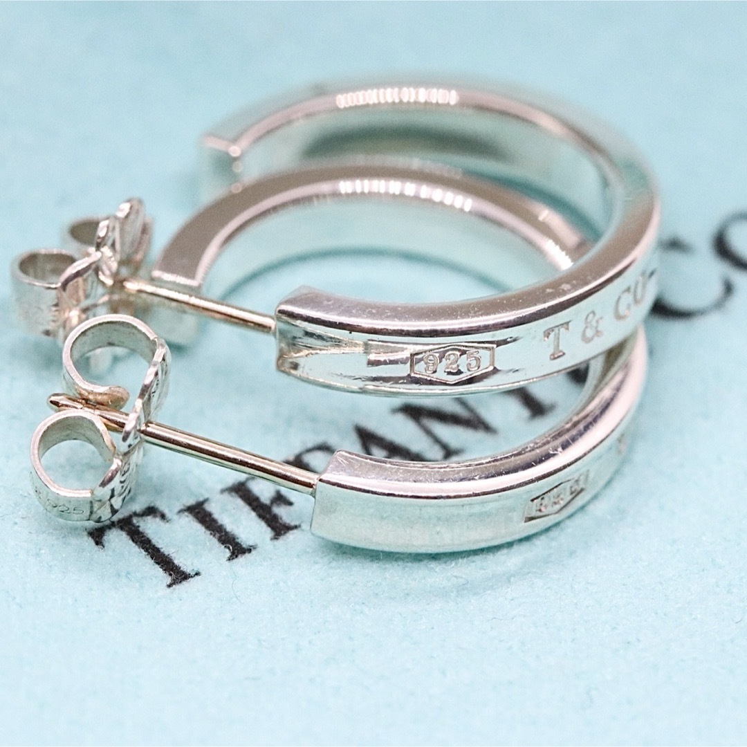 Tiffany & Co. - ティファニー ナローフープ ピアス シルバー スモール