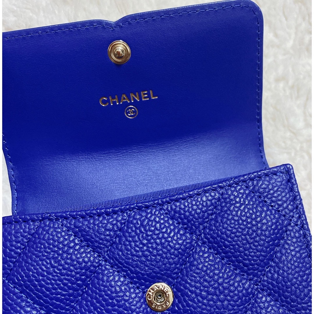 CHANEL シャネル フィリグリー 財布 ウォレットカラーグリーン