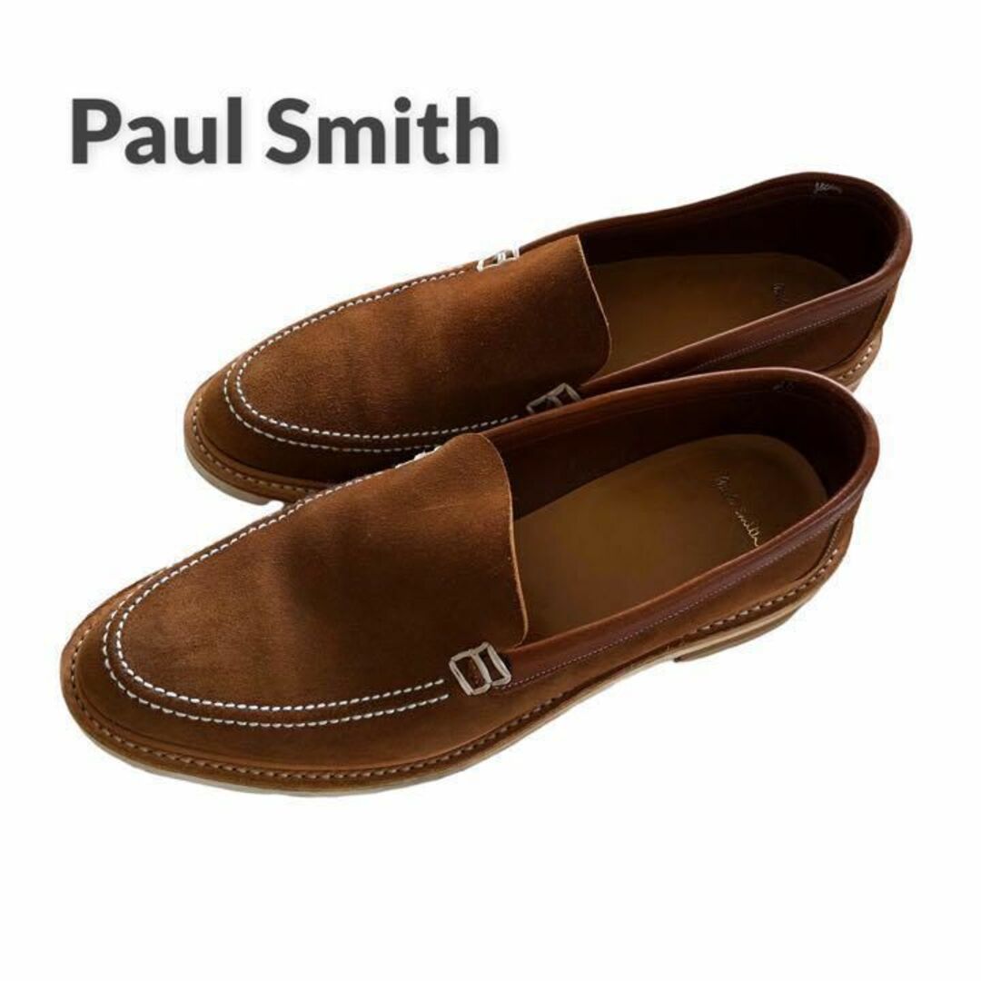 Paul Smith ／ ローファー プレーントゥ スエード U チップス