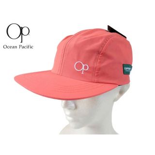 オーシャンパシフィック(OCEAN PACIFIC)の【未使用】Ocean Pacific 水陸両用ナイロンキャップ ピンク 58cm(キャップ)