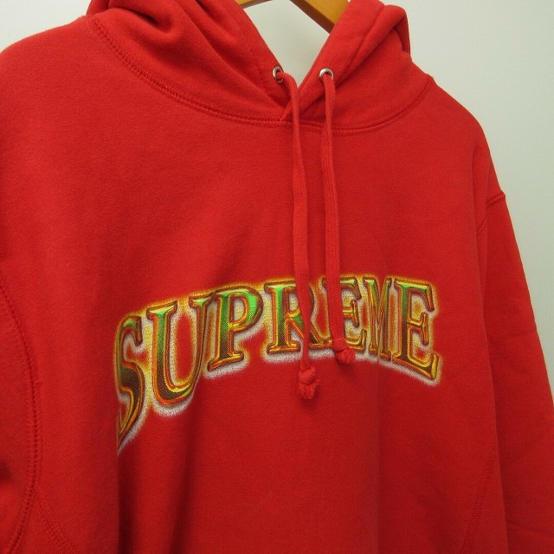 シュプリーム SUPREME 16FW パーカー メタリックロゴ M IBO44