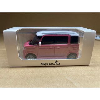 スズキ(スズキ)のスズキ　非売品　スペーシア　プルバックカー　チアフルピンクメタリック/白２トン(ミニカー)