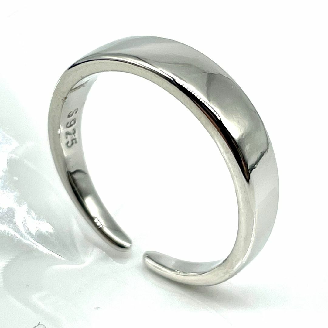 リング メンズ 指輪 15号 シルバー925 オープンリング 【PN3342】 メンズのアクセサリー(リング(指輪))の商品写真
