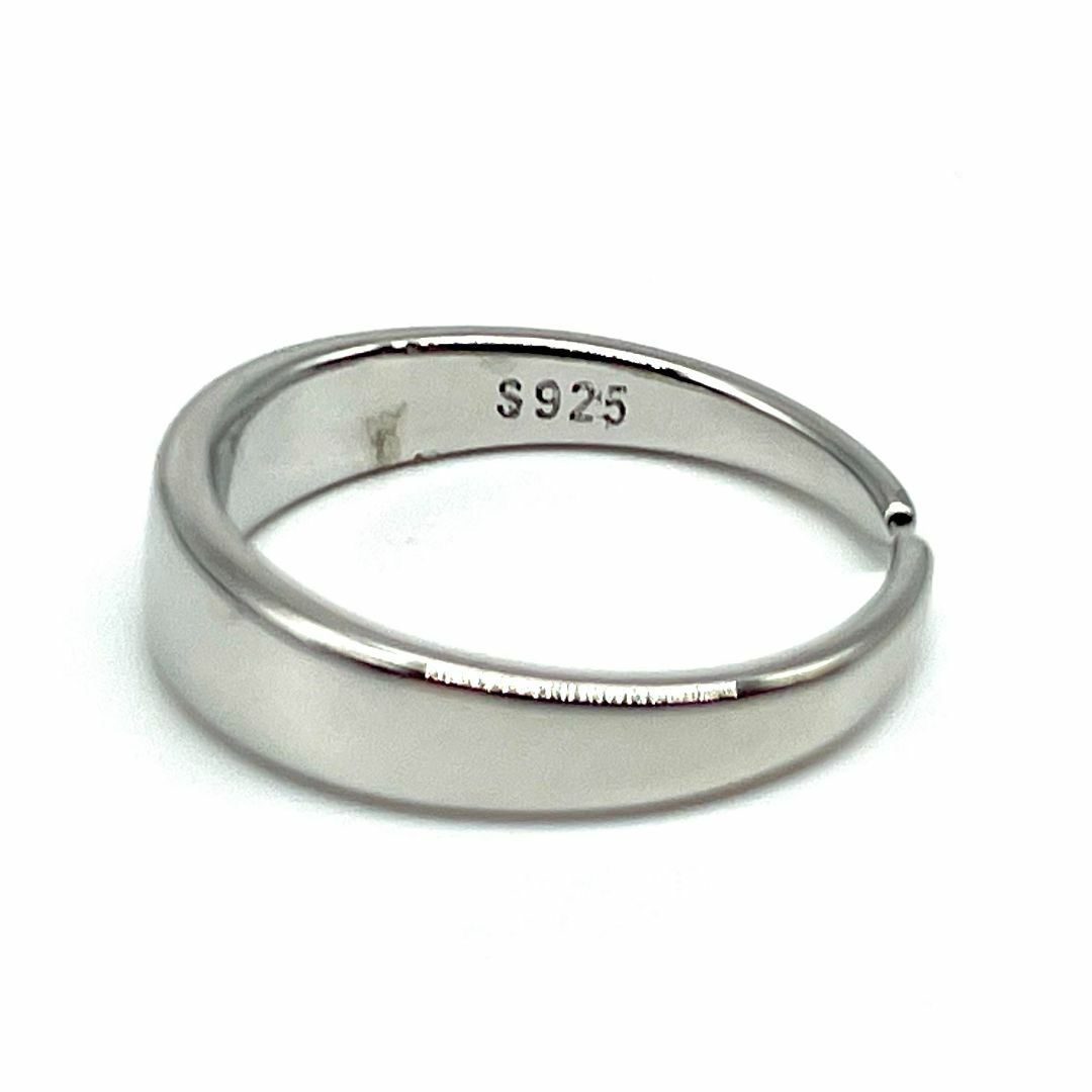 リング メンズ 指輪 15号 シルバー925 オープンリング 【PN3342】 メンズのアクセサリー(リング(指輪))の商品写真