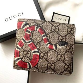 Gucci - 極美品 オールドグッチ GGスプリーム GGプラス 二つ折り 財布 ...