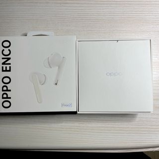 オッポ(OPPO)のOPPO Enco free2 ホワイト(ヘッドフォン/イヤフォン)