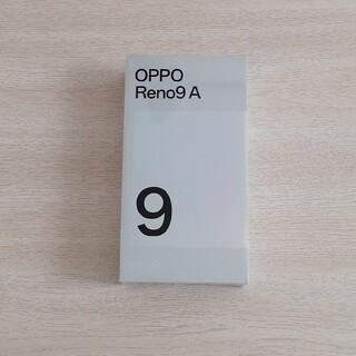 オッポ(OPPO)のOPPO Reno9 Ａ 128GB ムーンホワイト  新品未開封　ワイモバイル(スマートフォン本体)