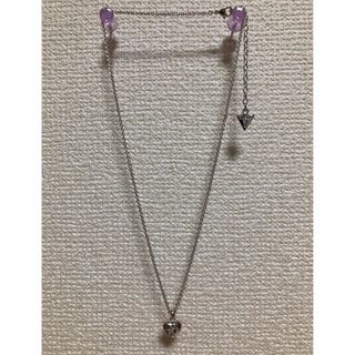 ゲス(GUESS)の【未使用】GUESS CRYSTALS OF LOVE ネックレス (ネックレス)