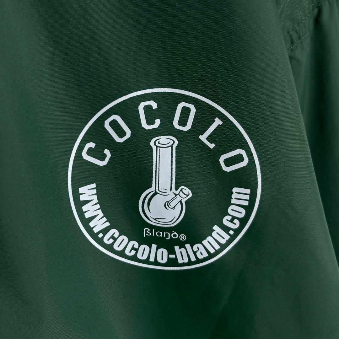 【COCOLOBLAND 】ココロブランド プリントロゴ コーチジャケットS