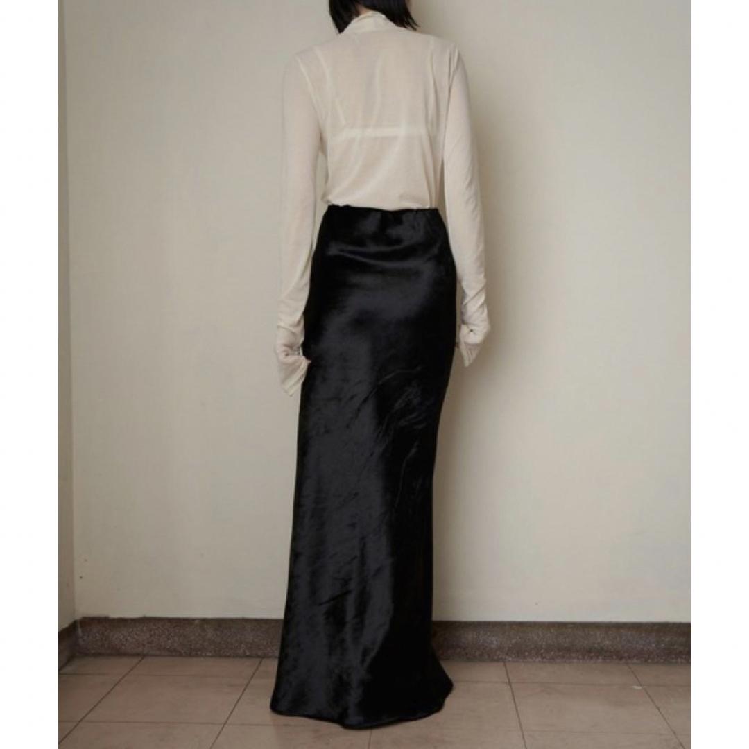 enof velvet long skirt ベルベットロングスカート