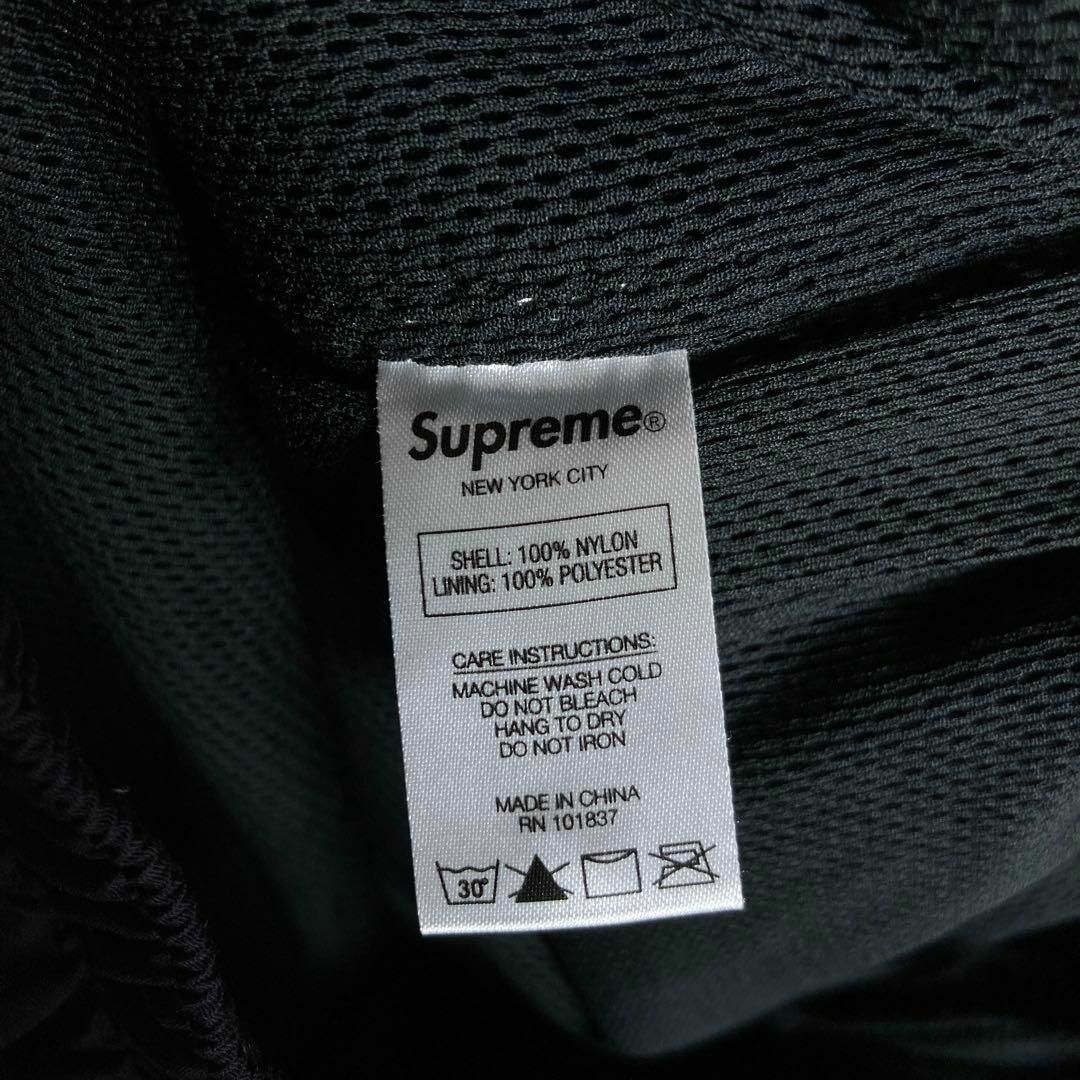 Supreme - 【美品】シュプリーム ロゴ Reflective Zip Track Pantの
