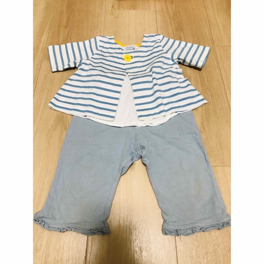 hakka baby(ハッカベビー)のhakka baby セットアップ　トップス　ボトムス　まとめ売り　 キッズ/ベビー/マタニティのキッズ服女の子用(90cm~)(Tシャツ/カットソー)の商品写真