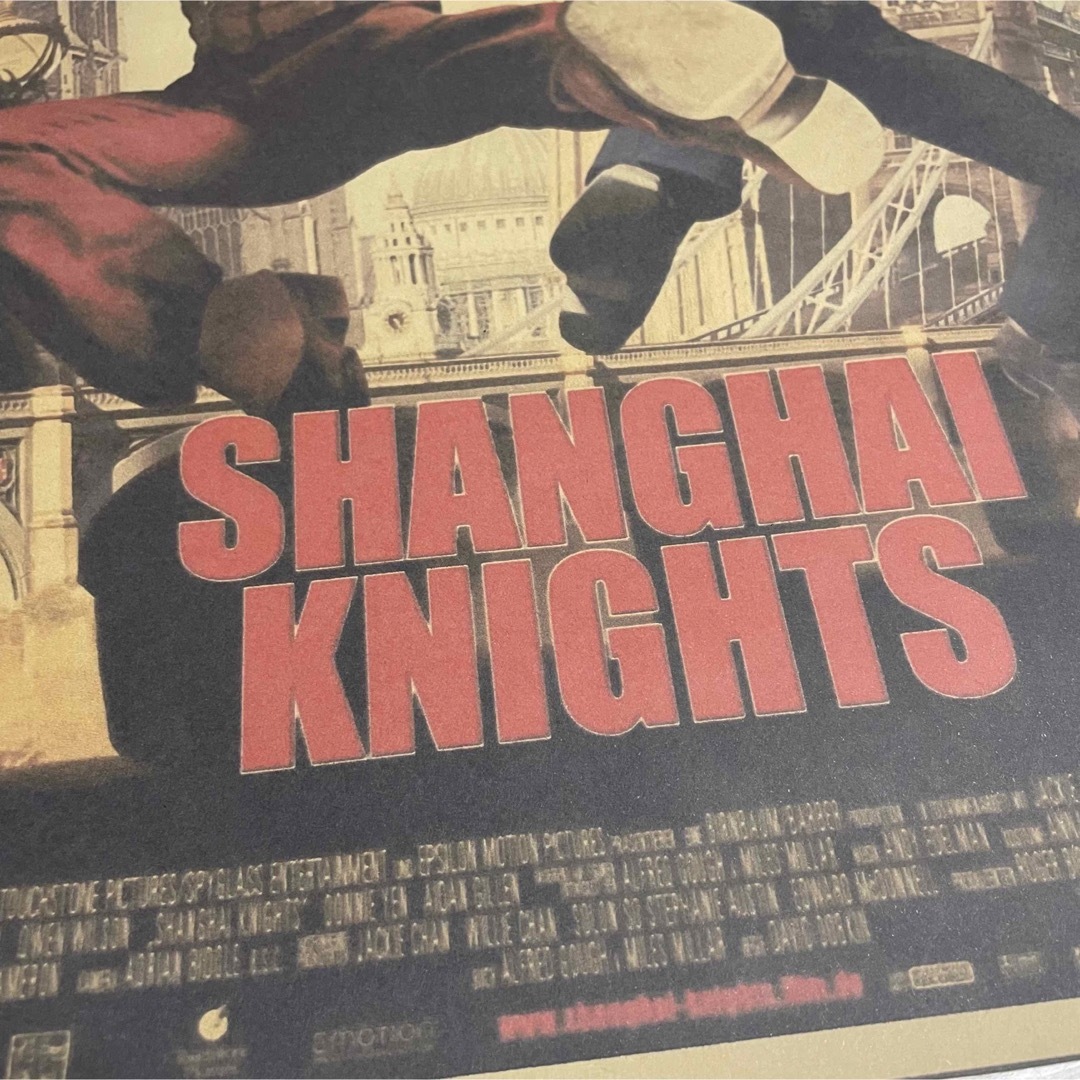 K154A3 ジャッキー・チェン シャンハイナイト 映画 ポスター K154A3 ジャッキー・チェン シャンハイナイト 映画 ポスター
