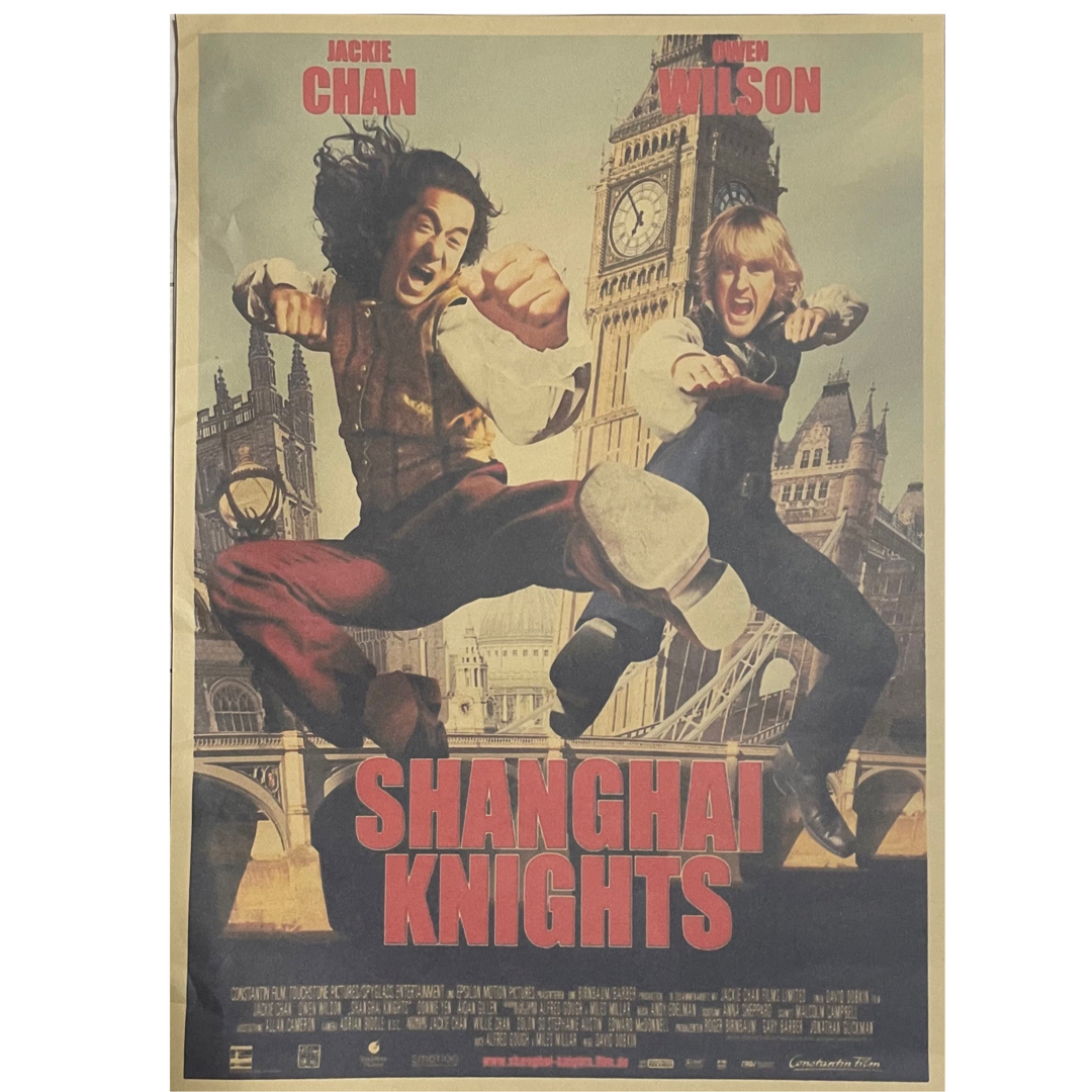 K154A3 ジャッキー・チェン シャンハイナイト 映画 ポスター K154A3 ジャッキー・チェン シャンハイナイト 映画 ポスター