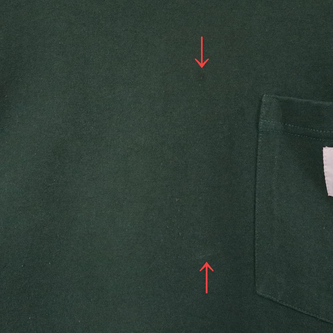 carhartt(カーハート)の【大人気】カーハート／Tシャツ　ワンポイントロゴ　ポケT　グリーン　Mサイズ メンズのトップス(Tシャツ/カットソー(半袖/袖なし))の商品写真