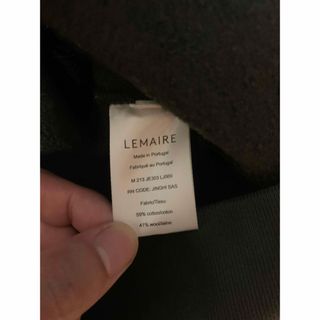 LEMAIRE ルメール 21awウールスウェット　プルオーバー