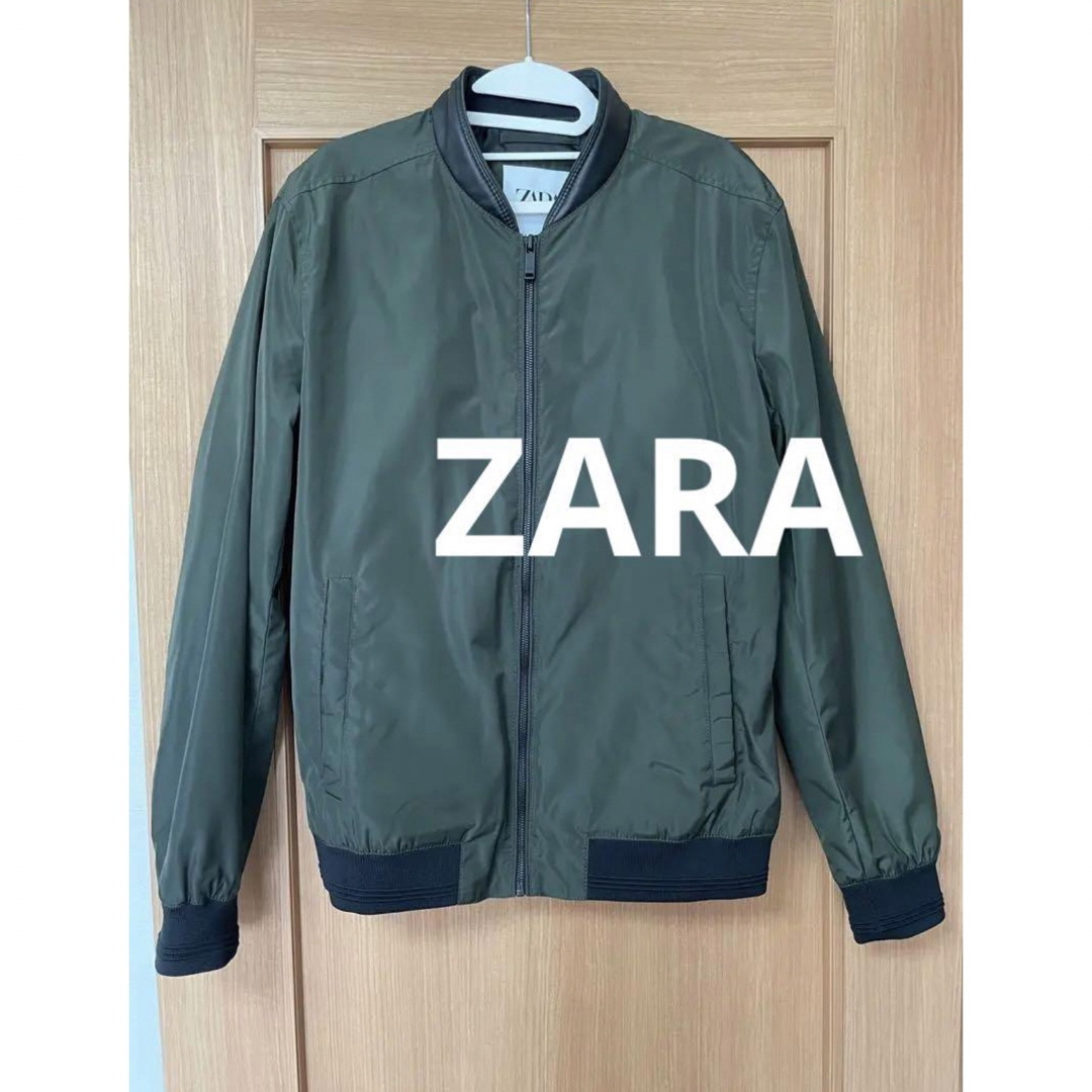 Zara men's ジャケット 日本Mサイズフードフードなし - ブルゾン