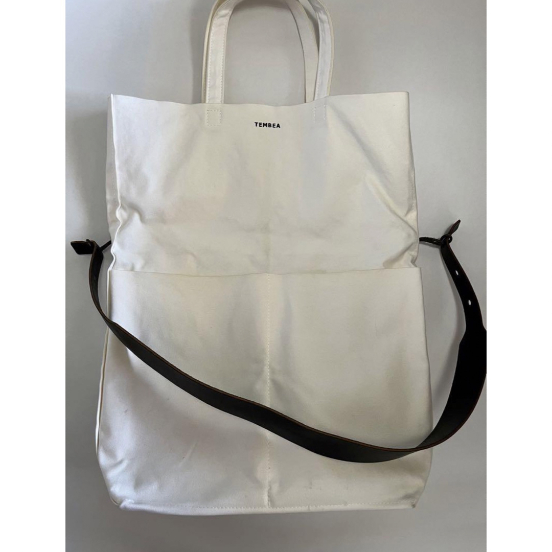 YOKE TEMBEA MESSENGER TOTE WHITE バッグ 2