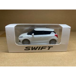 スズキ(スズキ)のスズキ　非売品　スイフトRS プルバックカー　ピュアホワイトパール(ミニカー)