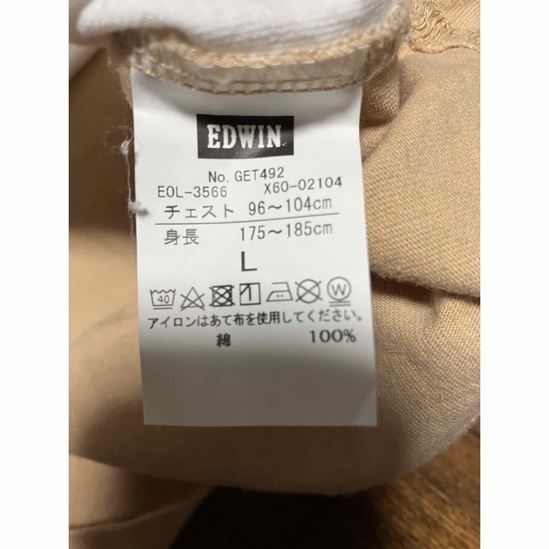 EDWIN(エドウィン)のエドウィンEDWIN半袖Tシャツ Lサイズ メンズのトップス(Tシャツ/カットソー(半袖/袖なし))の商品写真