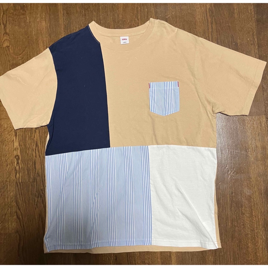 EDWIN(エドウィン)のエドウィンEDWIN半袖Tシャツ Lサイズ メンズのトップス(Tシャツ/カットソー(半袖/袖なし))の商品写真