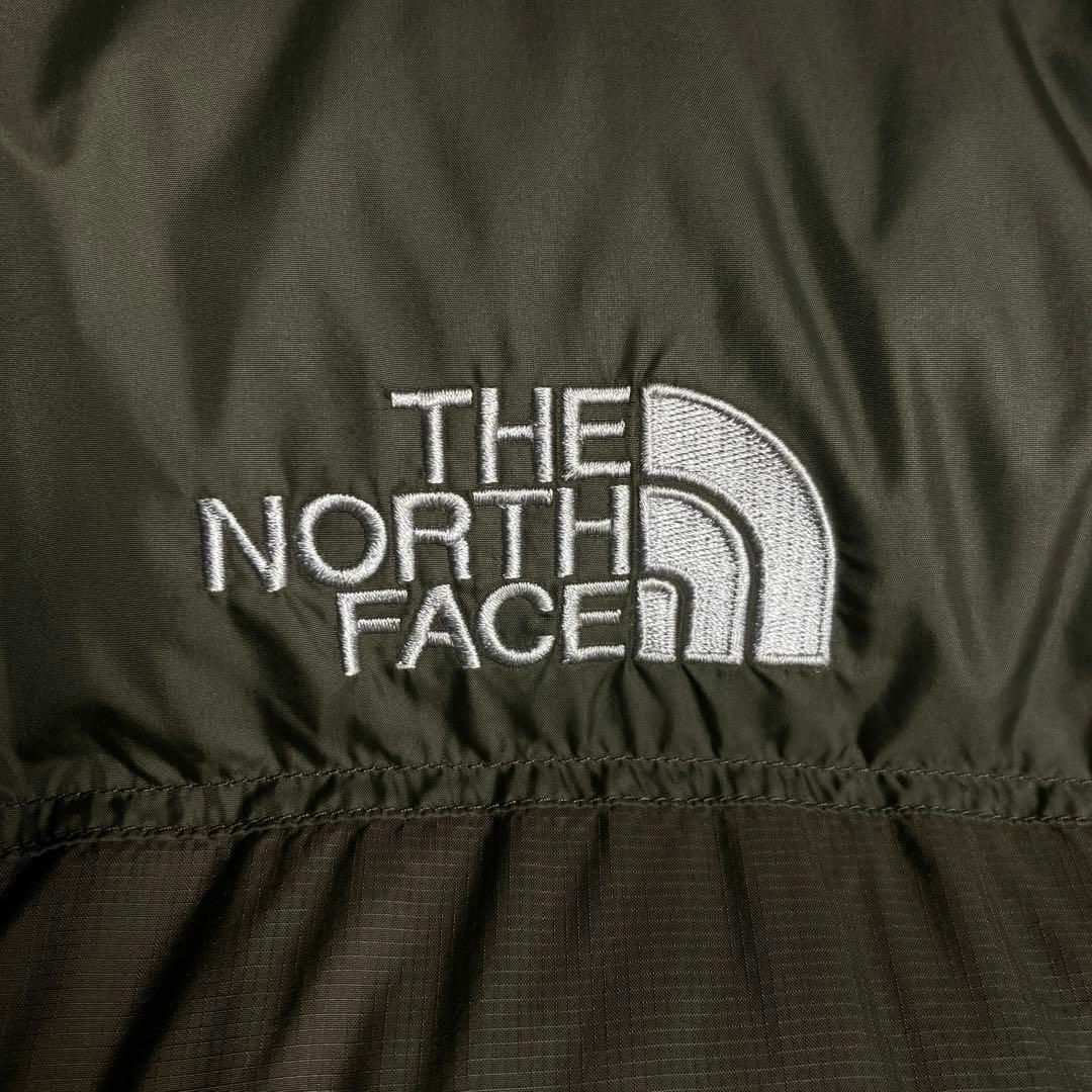 THE NORTH FACE(ザノースフェイス)の【美品】ノースフェイス　700フィル　ダウンジャケット　刺繍ロゴ　希少XLサイズ メンズのジャケット/アウター(ダウンジャケット)の商品写真