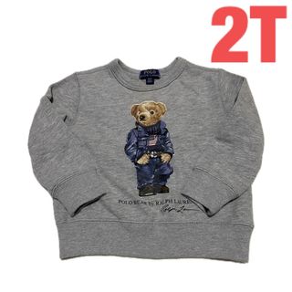 ポロラルフローレン(POLO RALPH LAUREN)のポロ　ラルフローレン　ポロベア　2t トレーナー　スウェット(Tシャツ/カットソー)