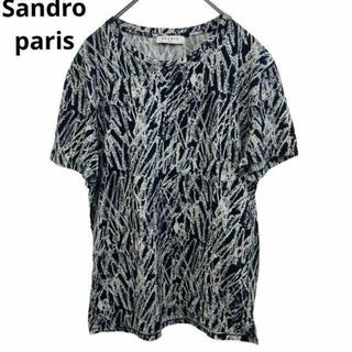 サンドロ(Sandro)のSandro paris 総柄tシャツ　ウィメンズ(Tシャツ(半袖/袖なし))