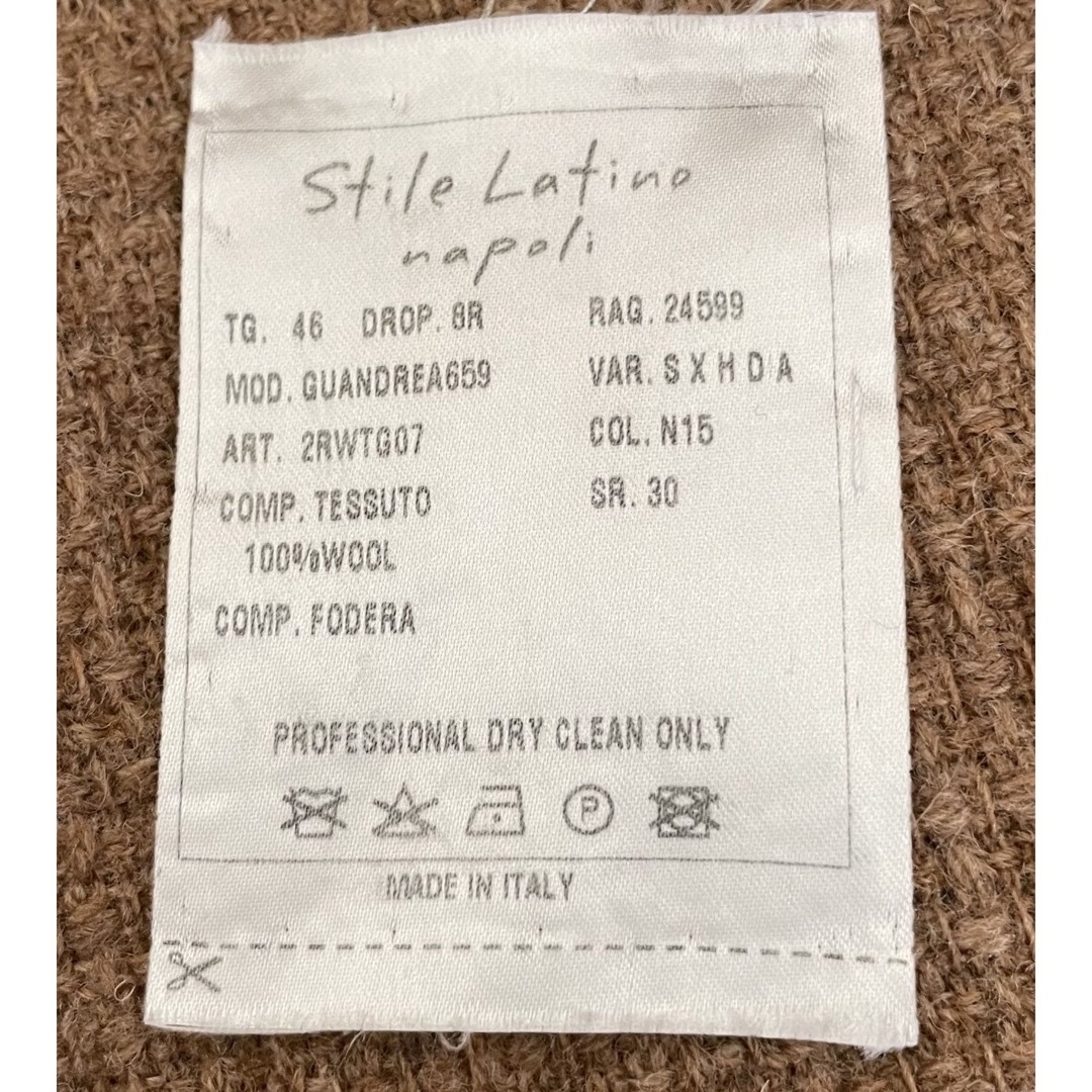 Stile Latino 46 ダブル 秋冬物 ビームス別注 LEO メンズのジャケット/アウター(テーラードジャケット)の商品写真