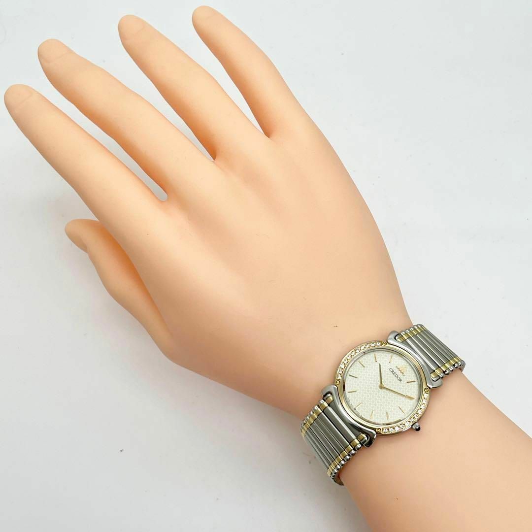 238 【美品】SEIKO CREDOR クレドール　メンズ腕時計　18K 高級