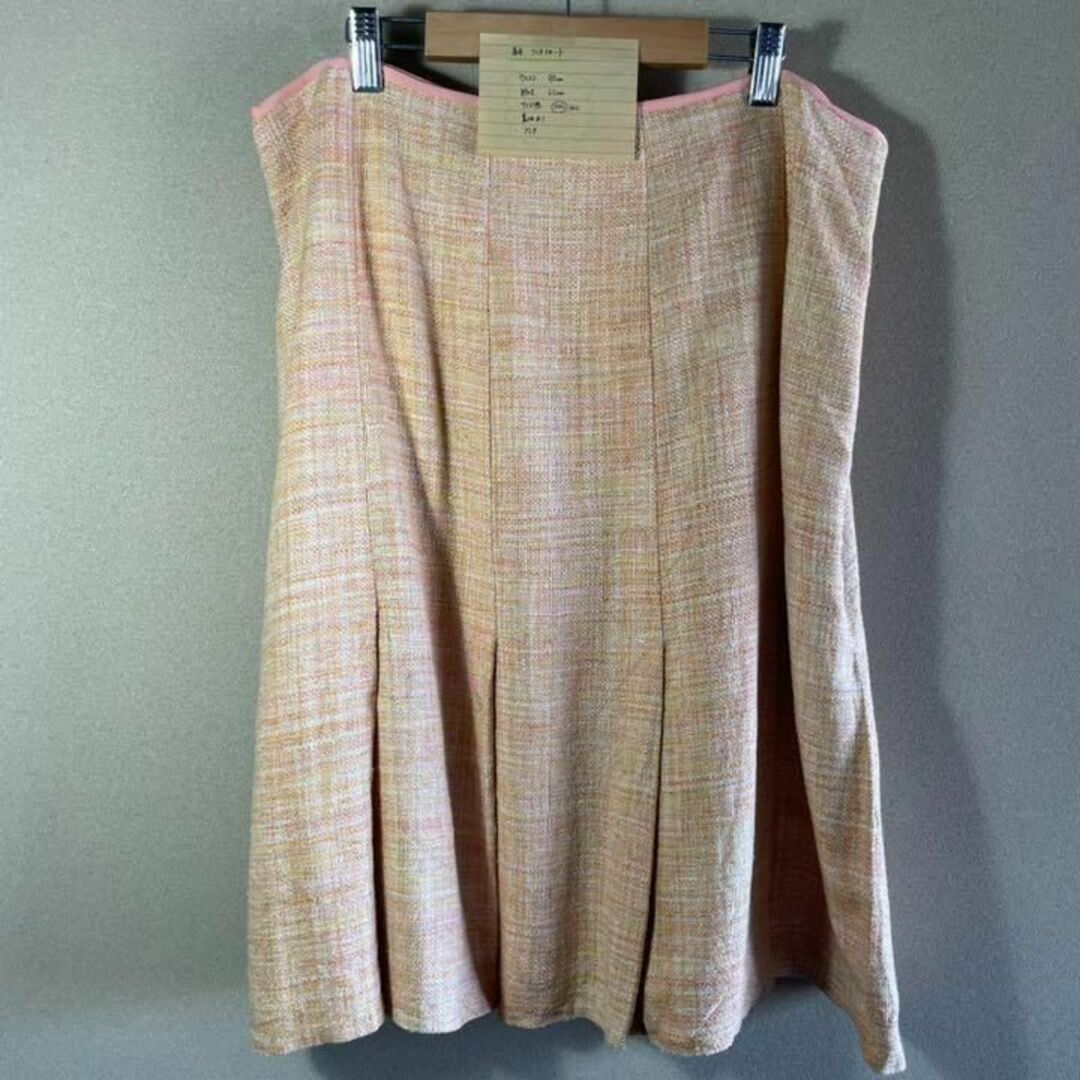 PENDLETON(ペンドルトン)のアメリカ古着！ペンドルトン　シルク100% フレア　古着女子 レディースのスカート(ひざ丈スカート)の商品写真