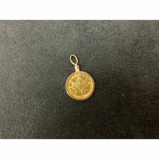 k24 k18 メイプルリーフ金貨 1993年 1/10オンス ネックレス k24 k18 メイプルリーフ金貨 1993年 1/10オンス ネックレス