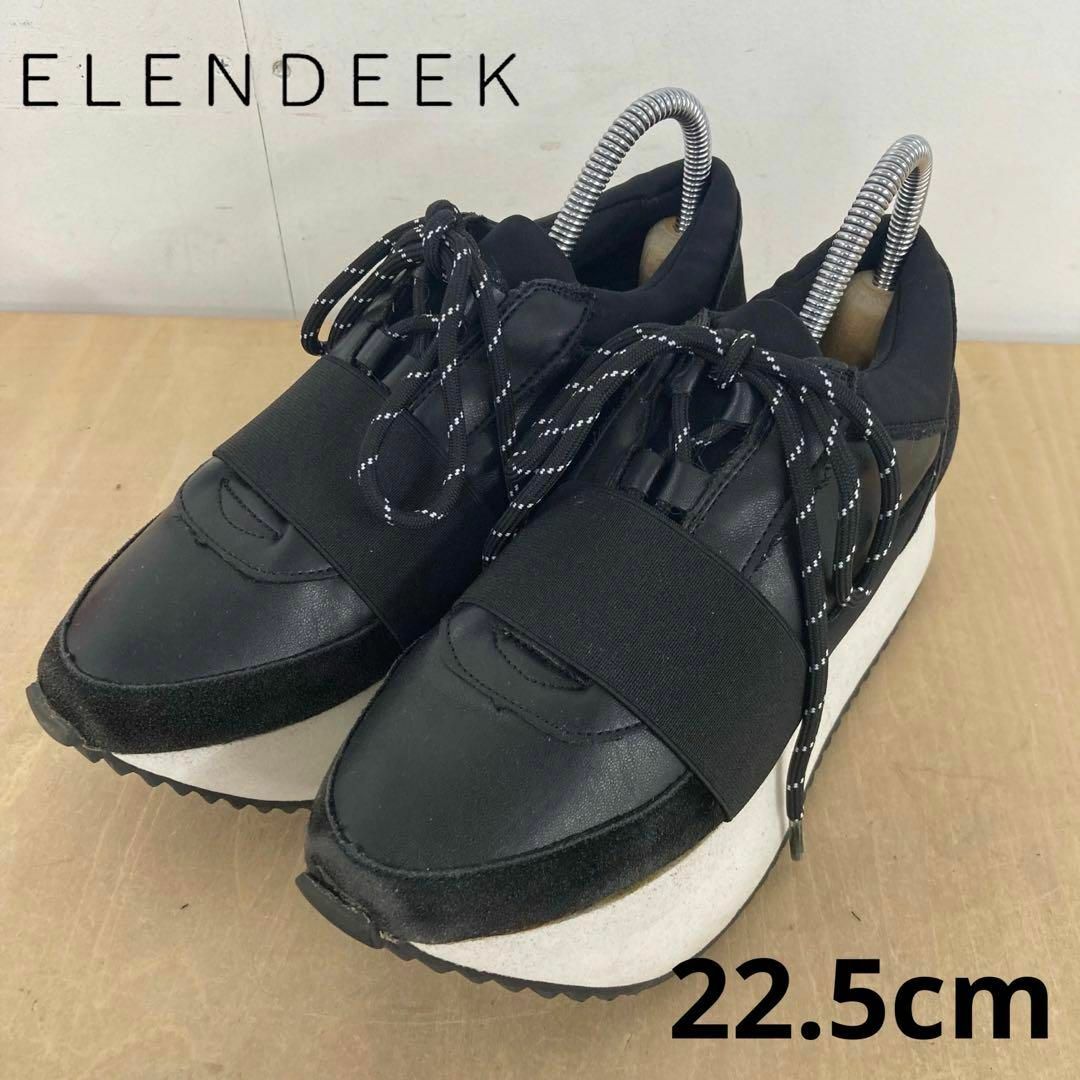 ELENDEEK - ELENDEEK LACE UP PLATFORM SOLE 22.5cmの通販 by ta's