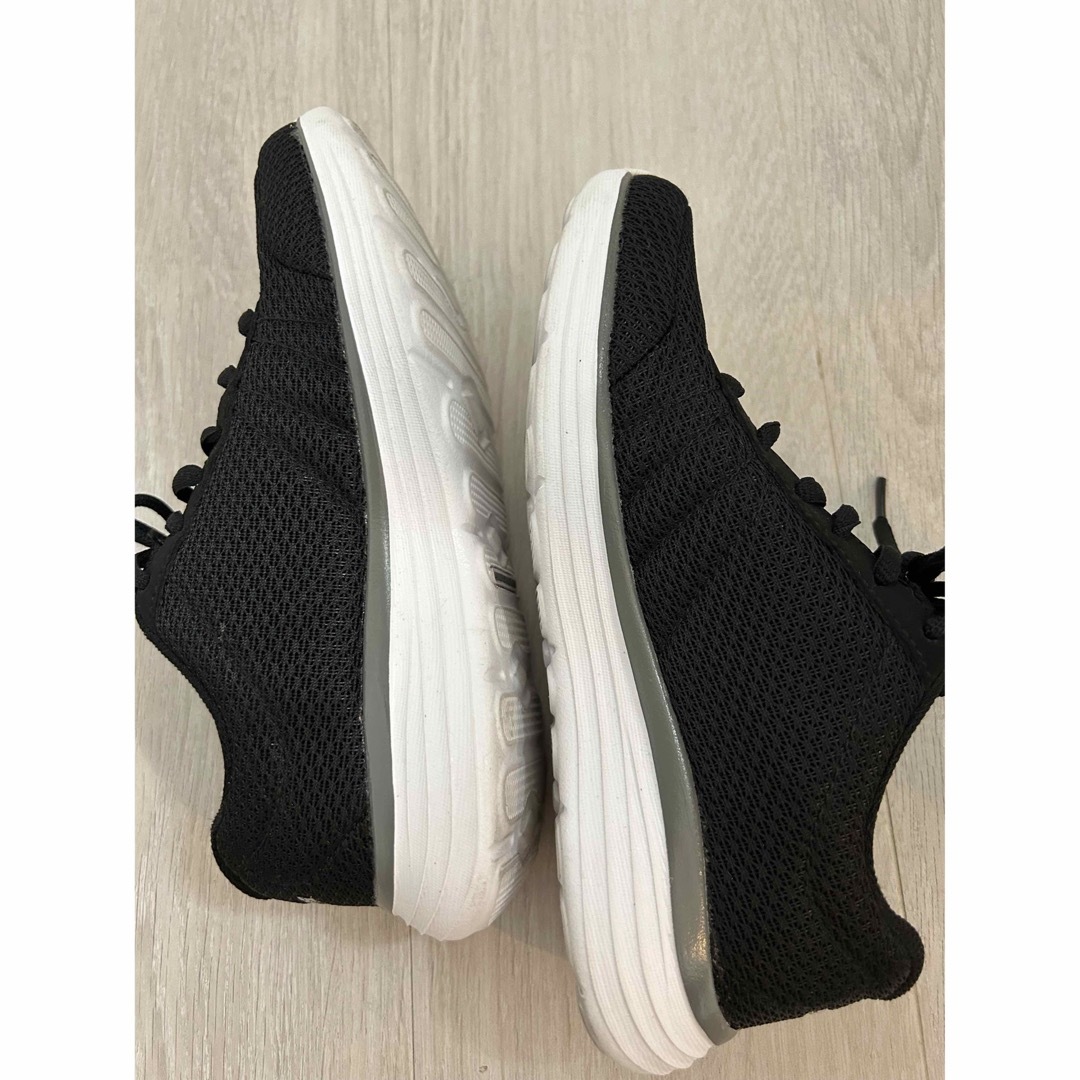 SKECHERS(スケッチャーズ)のスケッチャーズ レディース スニーカー ローカット 黒 22.5cm レディースの靴/シューズ(スニーカー)の商品写真