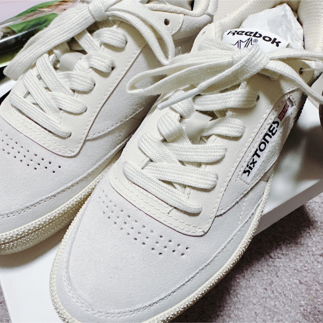 SixTONES Reebok CLUB C 85 VINTAGE Cream | nate-hospital.com