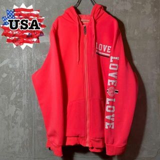 USA IMPORT SWEAT HOODIE ビビットカラー　蛍光色(パーカー)