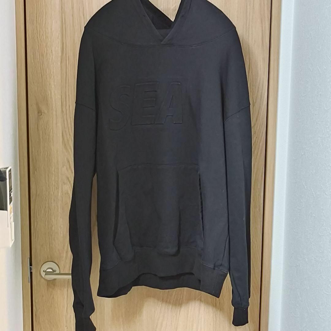 WIND AND SEA - WIND AND SEA Embossed Hoodie BLACKの通販 by kzt