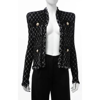 バルマン　BALMAIN　ラメ入り ジャケット