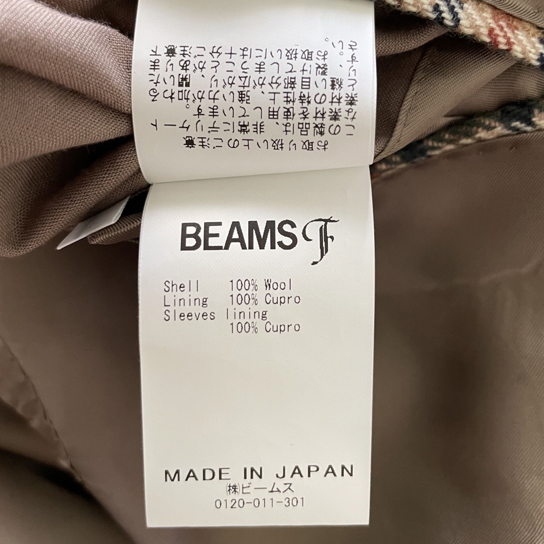 BEAMS F   ビームスF ハンドメイドライン リングジャケット製 着用回数