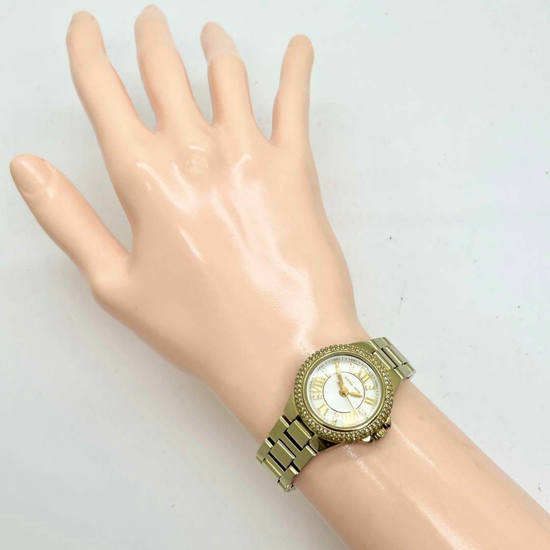 ファッション小物432 MICHAEL KORS マイケルコース時計　レディース腕時計　ゴールド