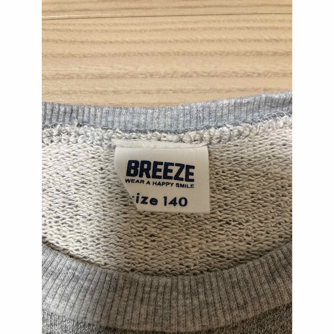 BREEZE(ブリーズ)のBREEZE ブリーズ  スウェット　140 ミッキー  キッズ/ベビー/マタニティのキッズ服男の子用(90cm~)(Tシャツ/カットソー)の商品写真