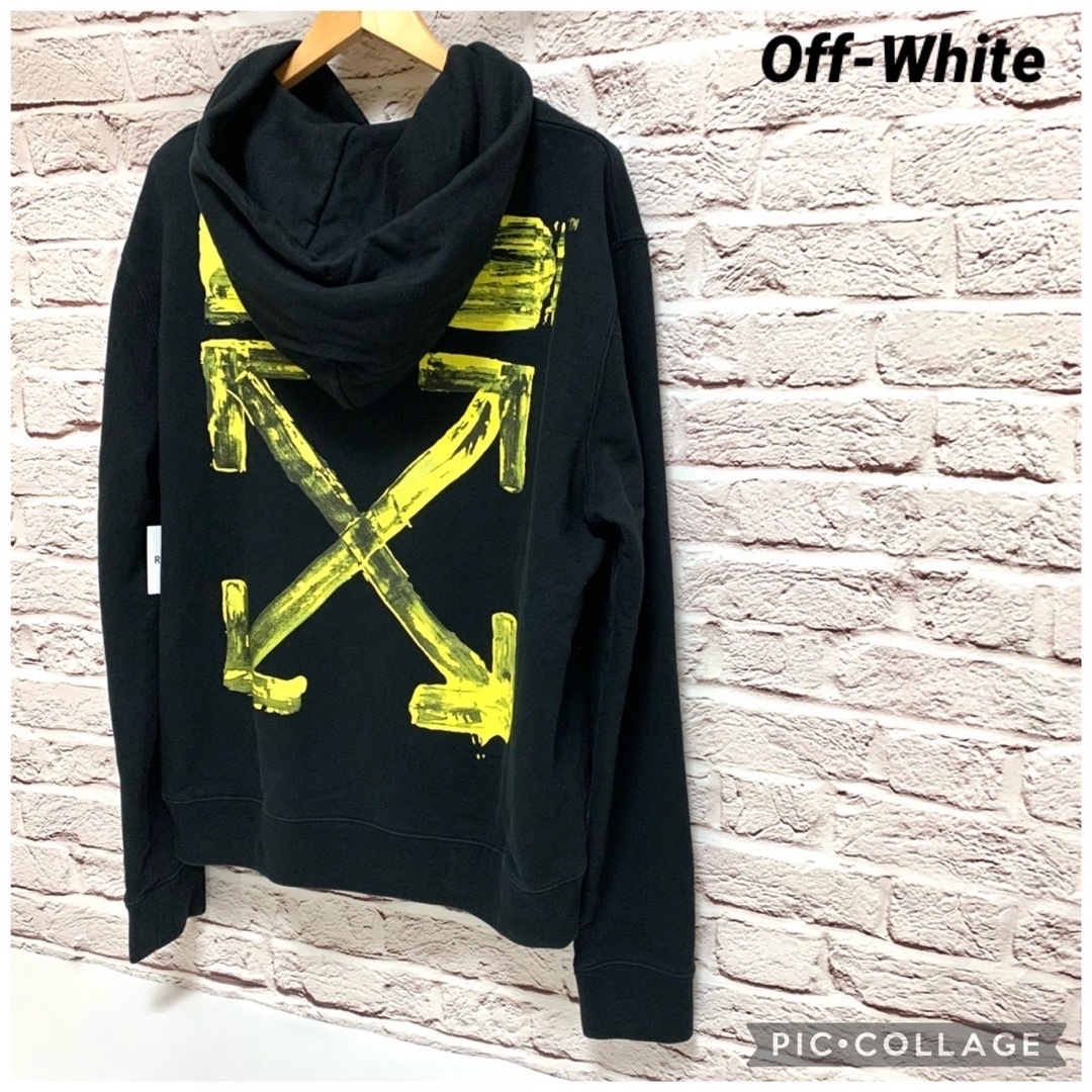 オフホワイト off-white パーカー XLサイズ