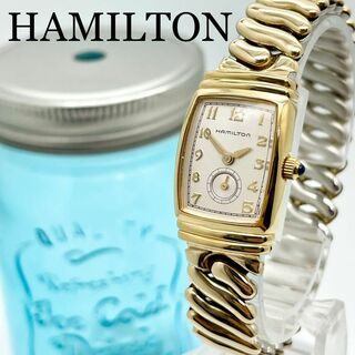 232【美品】Hamilton ハミルトン時計　ベントン　レディース腕時計　蛇腹