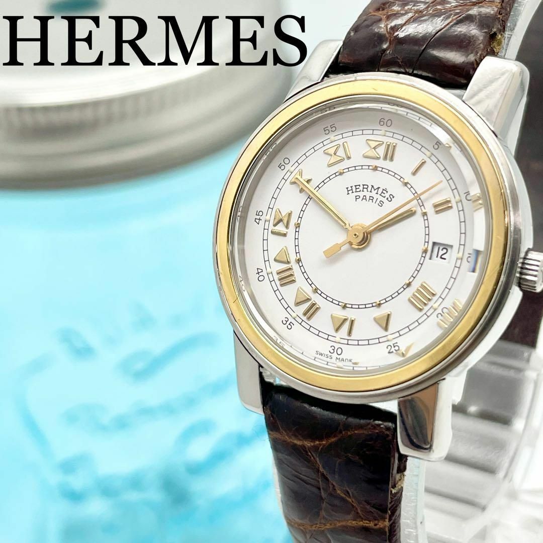 317 HERMES エルメス時計　レディース腕時計　キャリック　アンティーク | フリマアプリ ラクマ