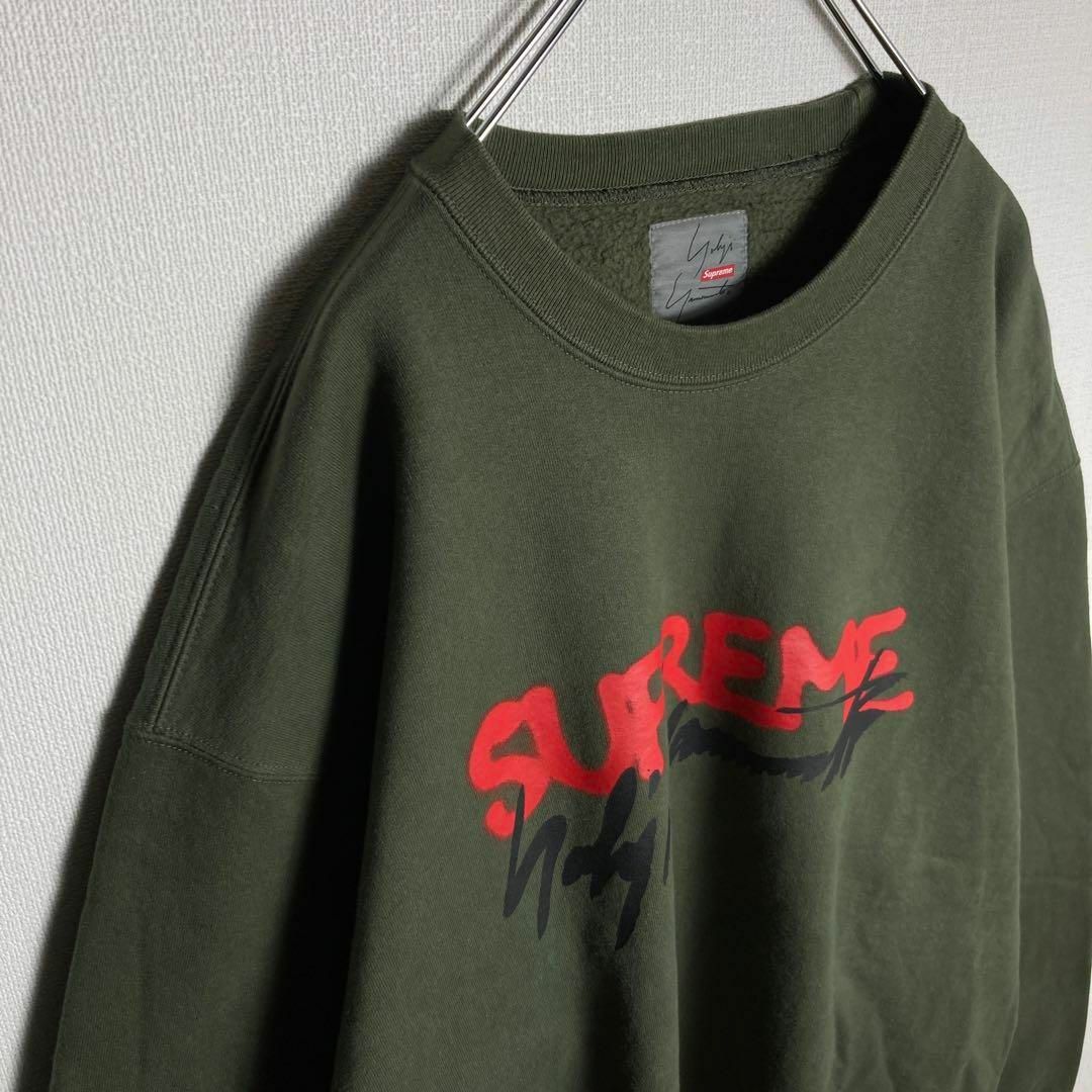 Supreme(シュプリーム)の【美品】supreme Yohji Yamamoto スウェット XL デカロゴ メンズのトップス(スウェット)の商品写真