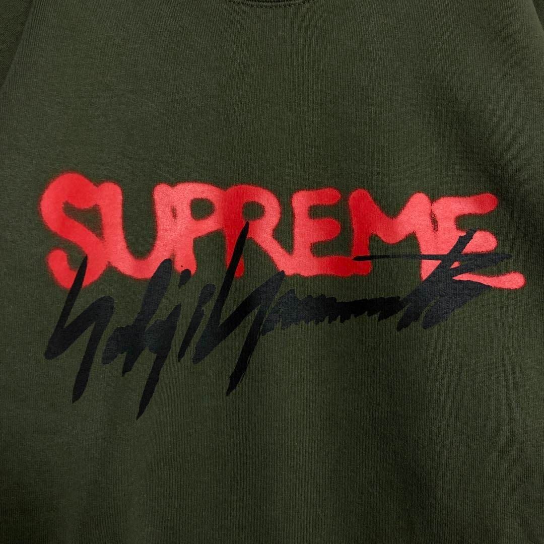 Supreme(シュプリーム)の【美品】supreme Yohji Yamamoto スウェット XL デカロゴ メンズのトップス(スウェット)の商品写真