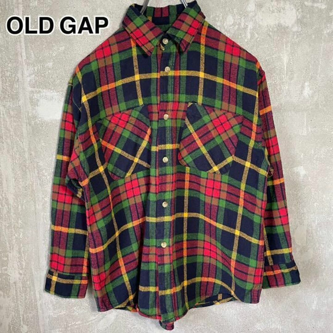美品❗️オールドギャップ　OLDGAP ヴィンテージ　チェックシャツ ネルシャツ